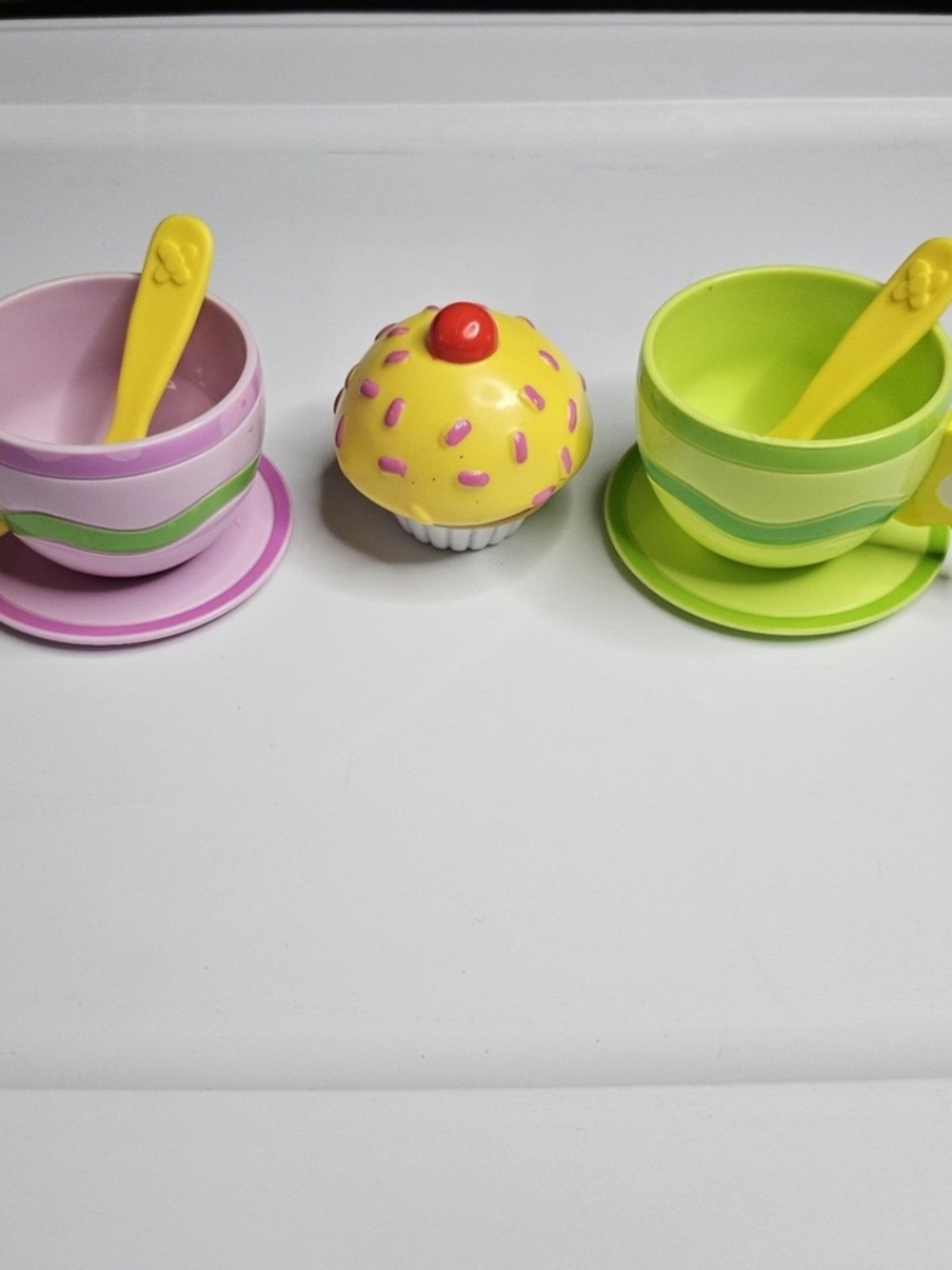 Lot Peppa Pig Tea Party Play Set Cups Saucers Teaspoons Cupcake Replacements